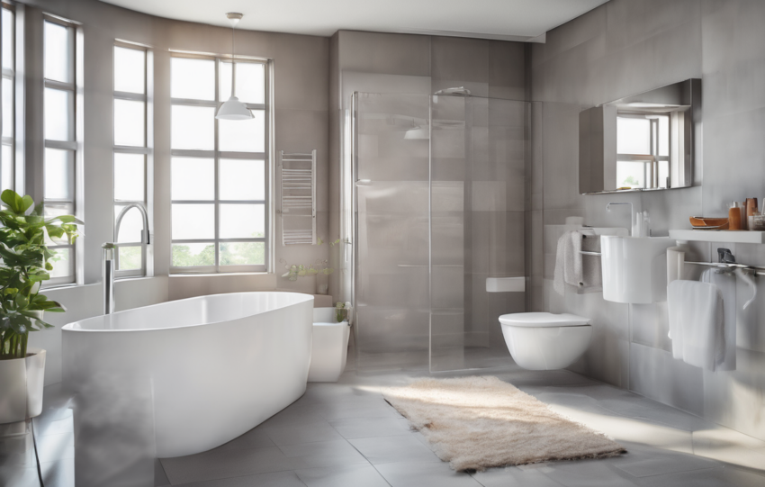 Photograph of pest control technician preparing a property for termite heat treatment by sealing rooms and removing furniture to enable heat circulation.