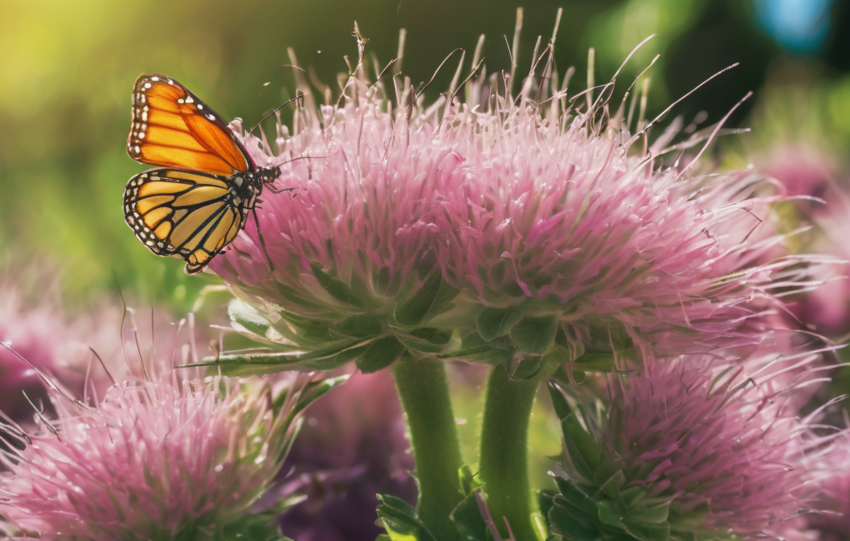 Nursery plants with monitoring traps and beneficial insects illustrating Integrated Pest Management in Nursery Production, highlighting essential principles and benefits.