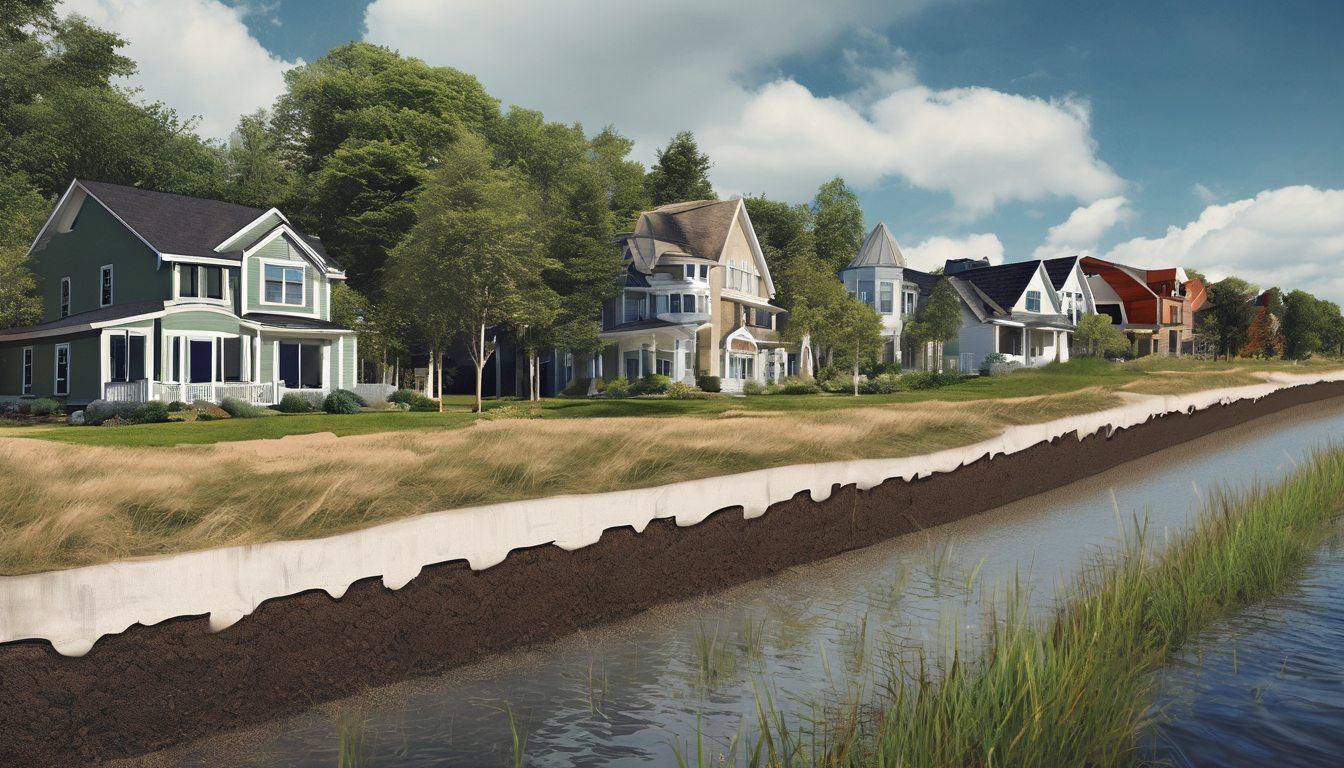 Comparing Sentricon Always Active vs Soil Termiticide Barriers for Waterfront Properties - Diagram of bait stations vs liquid trench in Dubai villa waterfront setting (98 chars)