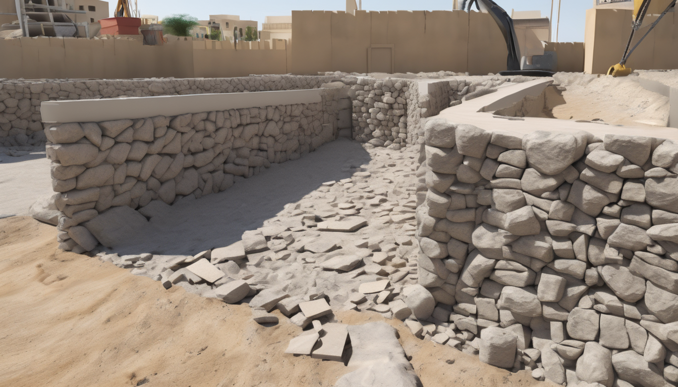 Featured image for: Rock Barrier Installation Guide for UAE Villa Foundations: 9 Essential Steps