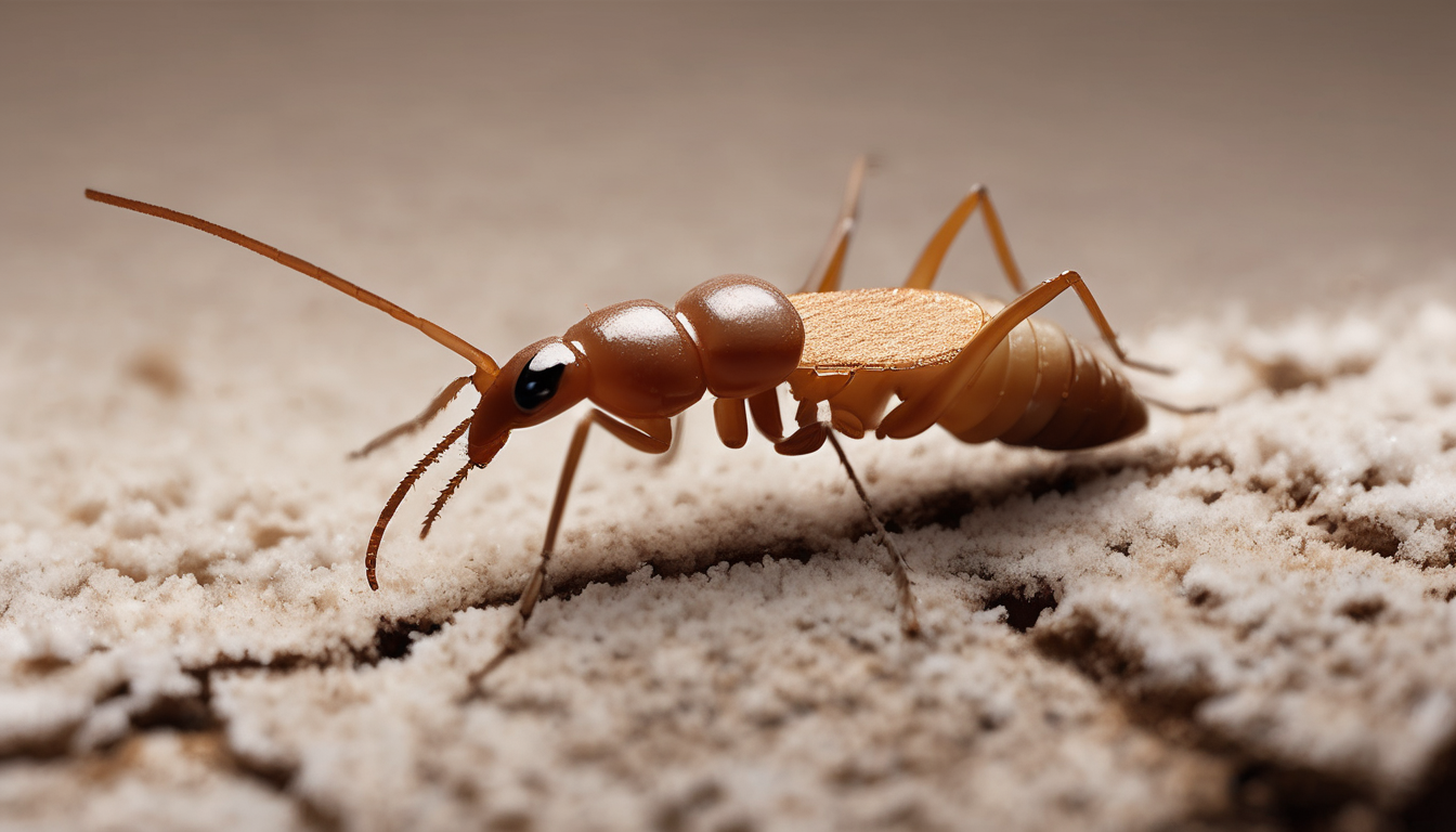 Why Winter Is the Best Time for Termite Inspections in North Dubai - Technician inspecting villa foundation for mud tubes in Emirates Hills during dry winter season (98 characters)