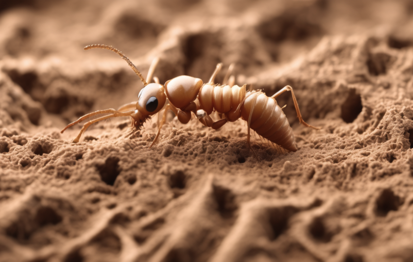 Why You Should Never Ignore Termite Mud Tubes? - Detailed inspection revealing termite activity inside a Dubai villa.