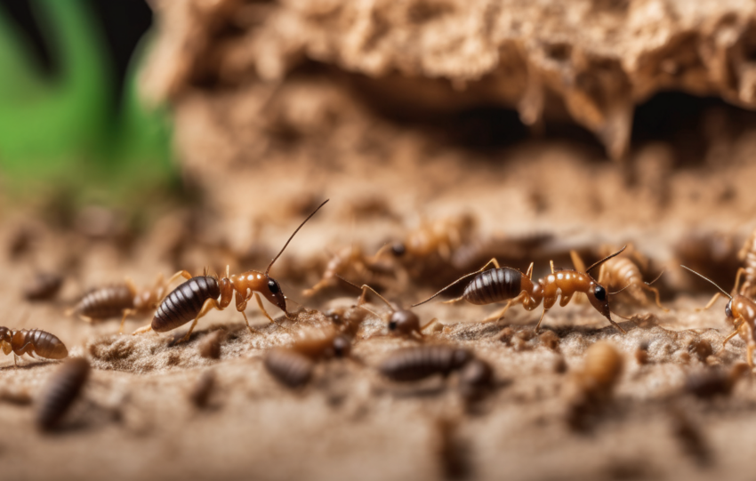 DIY Methods for Controlling Subterranean Termites Without - Detailed guide on identifying termite mud tubes and preventing entry points in your home.