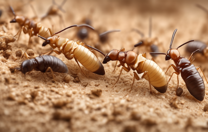 How Desert Subterranean Termites Form Colonies in Dubai - Detailed guide on termite nest formation and colony management in the UAE.
