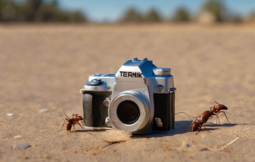 Raythink Camera Specifications for Effective Termite - High-resolution thermal imaging camera used in termite detection and control.