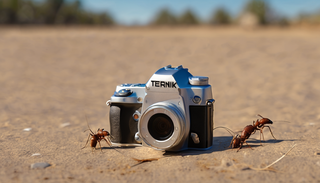 Raythink Camera Specifications for Effective Termite - High-resolution thermal imaging camera used in termite detection and control.