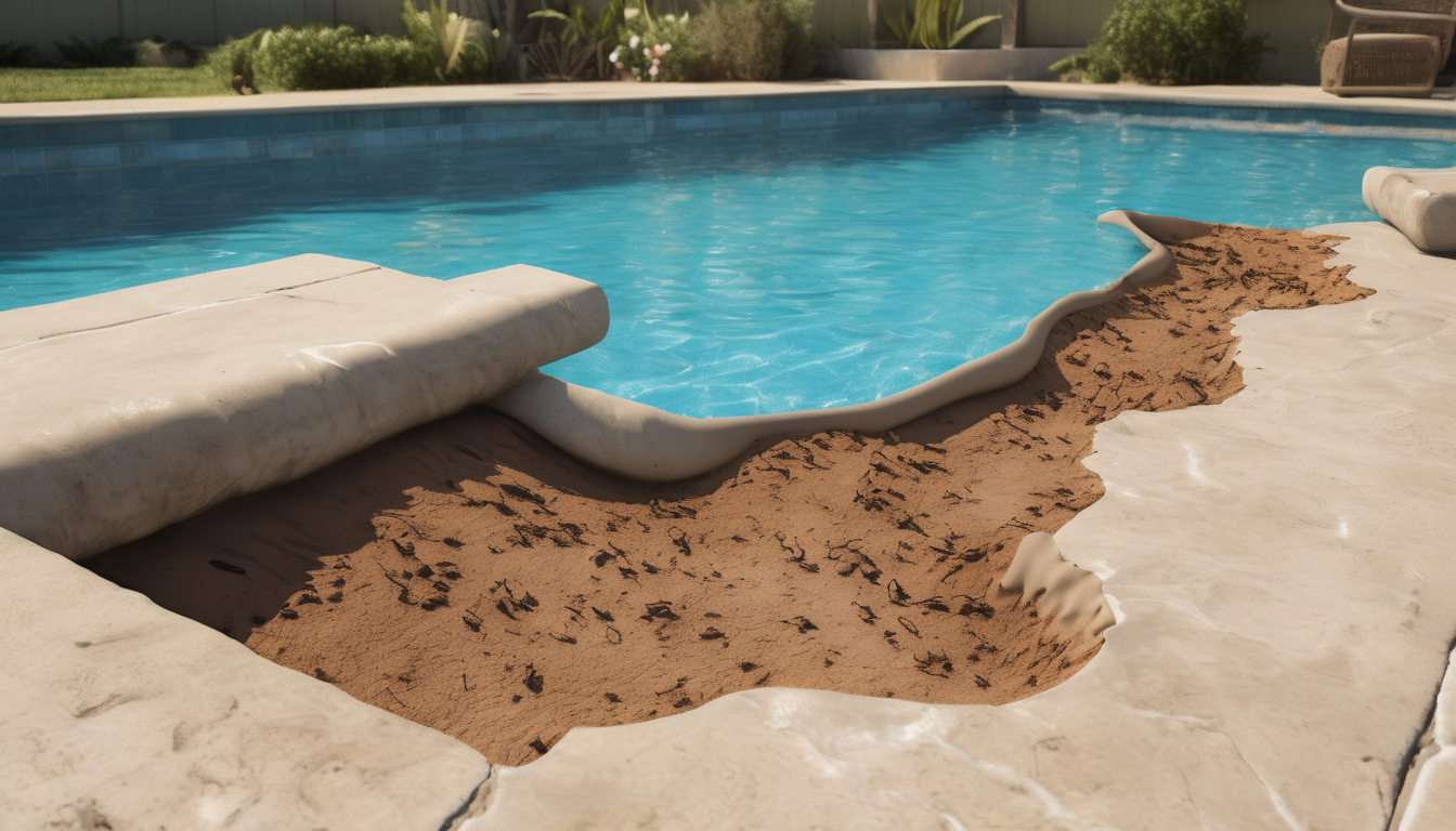 How Termite Mud Tubes Form in Pool Areas - Exploring the formation of mud tubes around pools and how to prevent them.