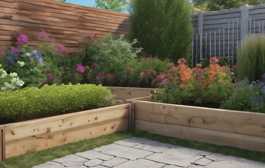 How to Install Physical Barriers Around Garden Beds - Detailed steps for creating a termite-resistant garden bed.