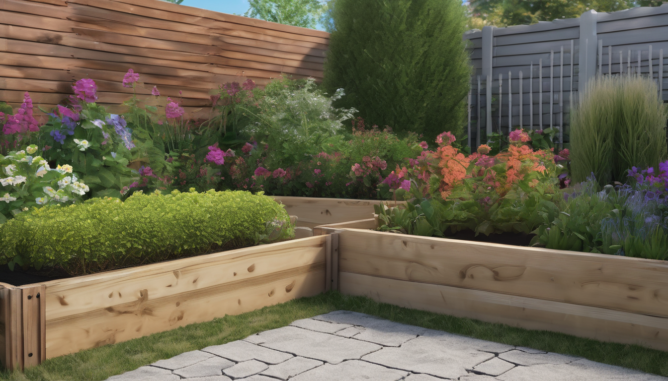 How to Install Physical Barriers Around Garden Beds - Detailed steps for creating a termite-resistant garden bed.