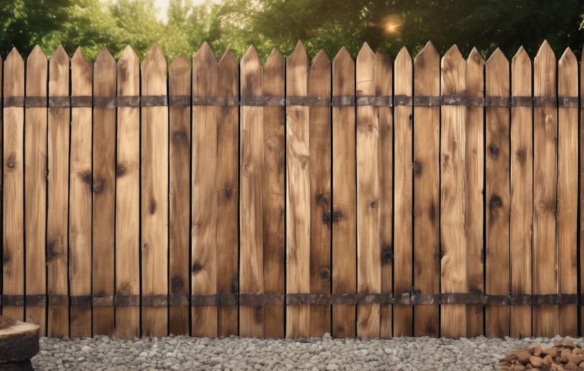 Is Your Wood Fence Safe From Termite Damage? - A professional inspecting a wooden fence for signs of termite activity.