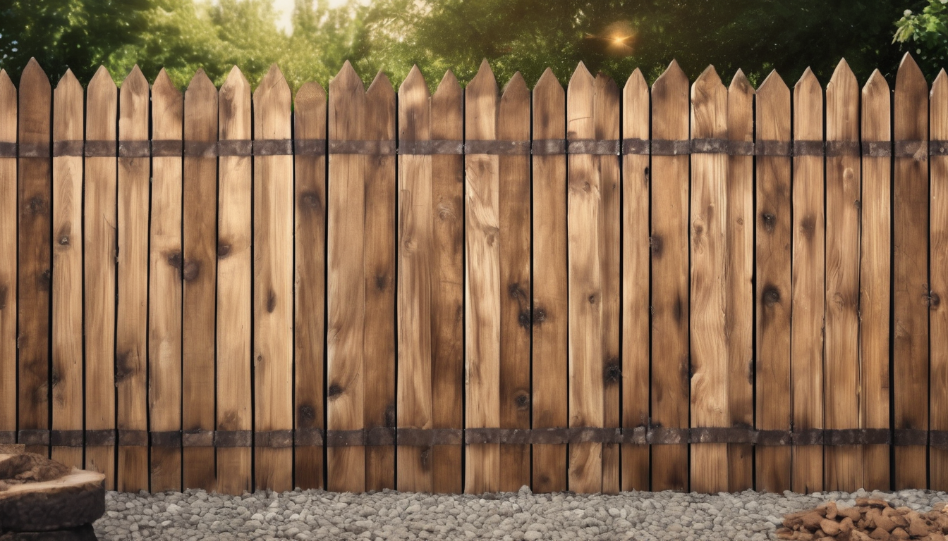 Is Your Wood Fence Safe From Termite Damage? - A professional inspecting a wooden fence for signs of termite activity.
