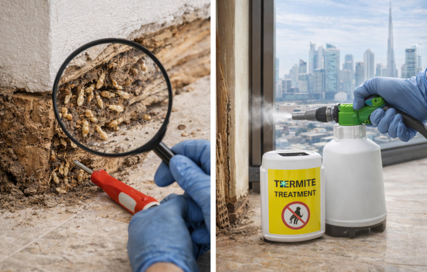 termite infestation in dubai