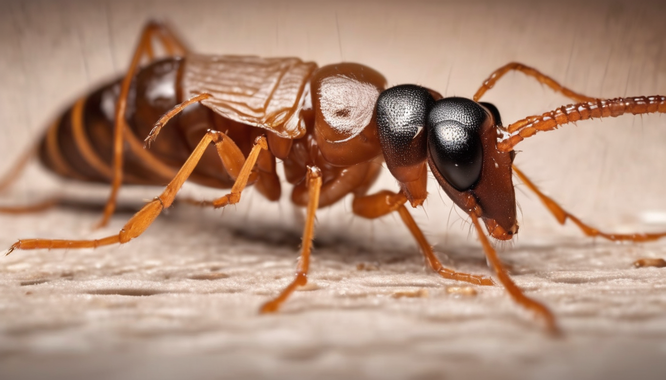 Best Anti termite control service in UAE - technician conducting termite inspection with moisture meter