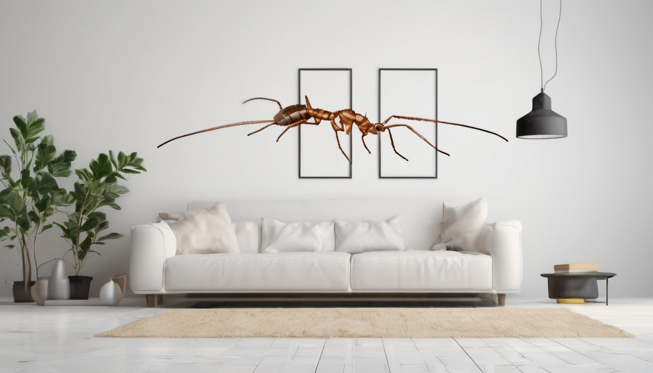 Best Termite Pest Control in Dubai - technician conducting termite inspection with moisture meter in Dubai villa