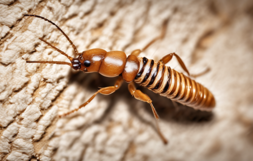 Drywood Termite Identification and Control UAE - professional inspection of termite damage in Dubai villa