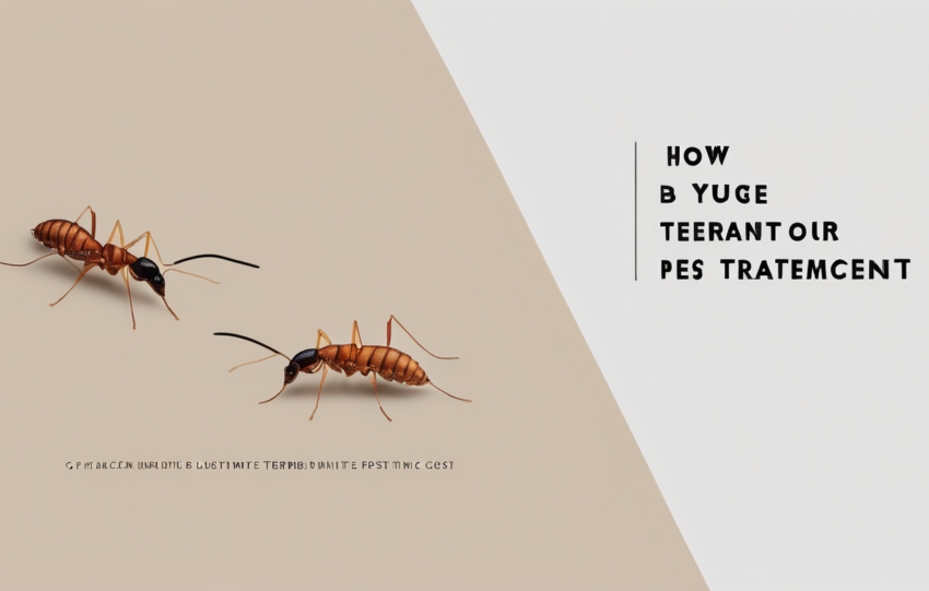 How much does your termite pest treatment cost? - Dubai termite inspection and treatment process
