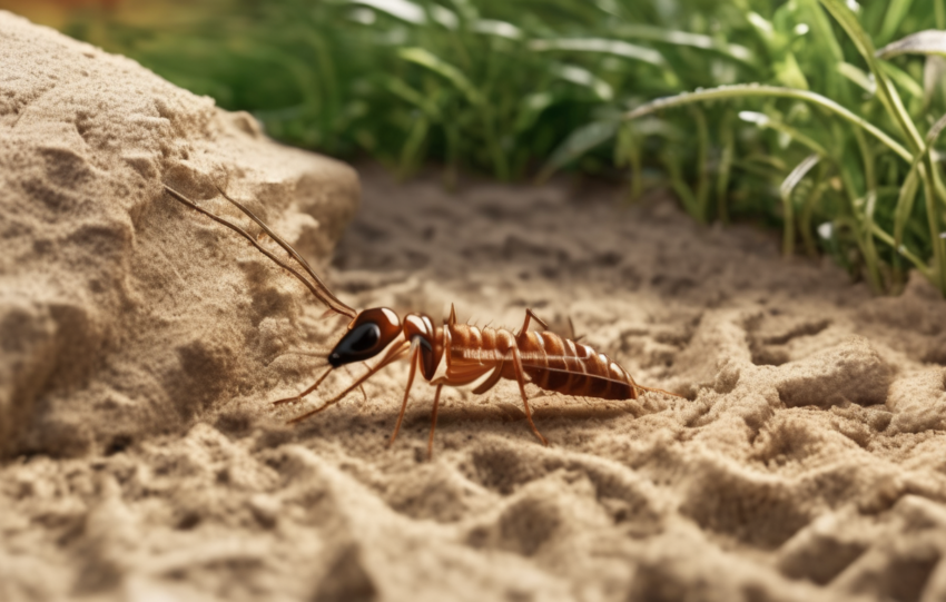 Post-Removal Termite Treatment for Dubai Garden Beds - professional soil injection application