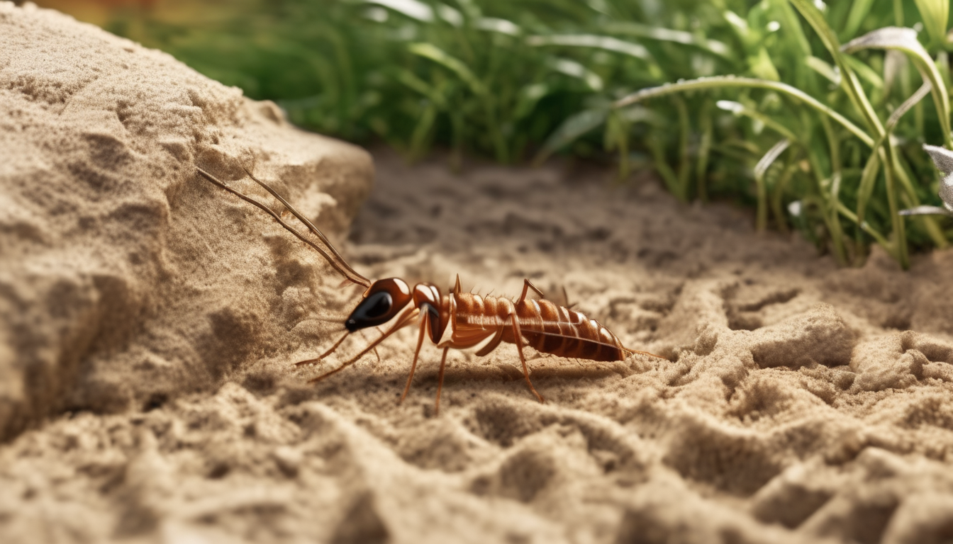 Post-Removal Termite Treatment for Dubai Garden Beds - professional soil injection application