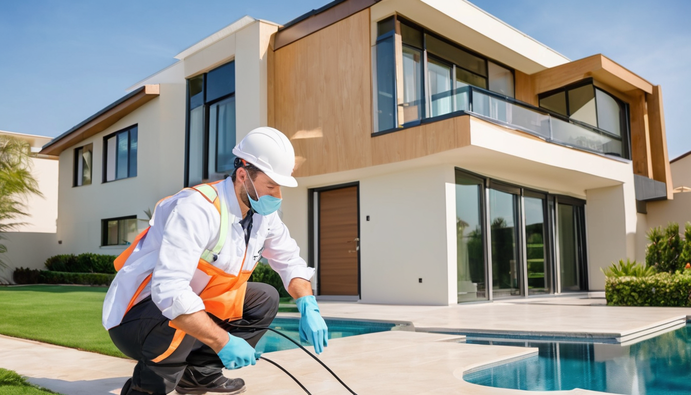 Pre-Construction Anti Termite Treatment Dubai Solutions - soil treatment application during Dubai construction phase