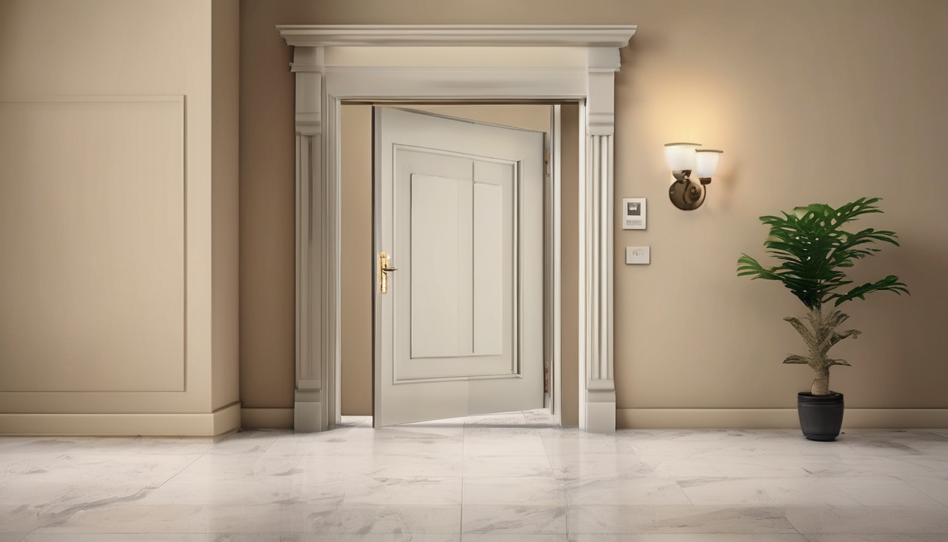 Preventing termite entry through door frame gaps - termite inspection door frame Dubai villa