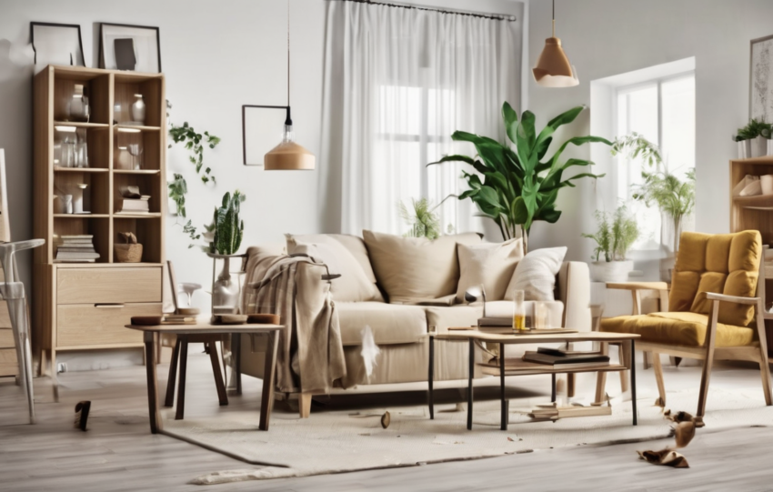 Preventing termites in IKEA furniture Dubai homes - engineer inspecting furniture with thermal camera