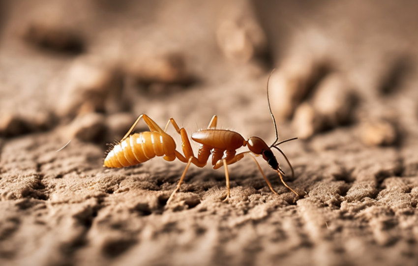 Signs You Need Immediate Termite Treatment in Dubai - professional inspection of termite mud tubes on Dubai villa foundation