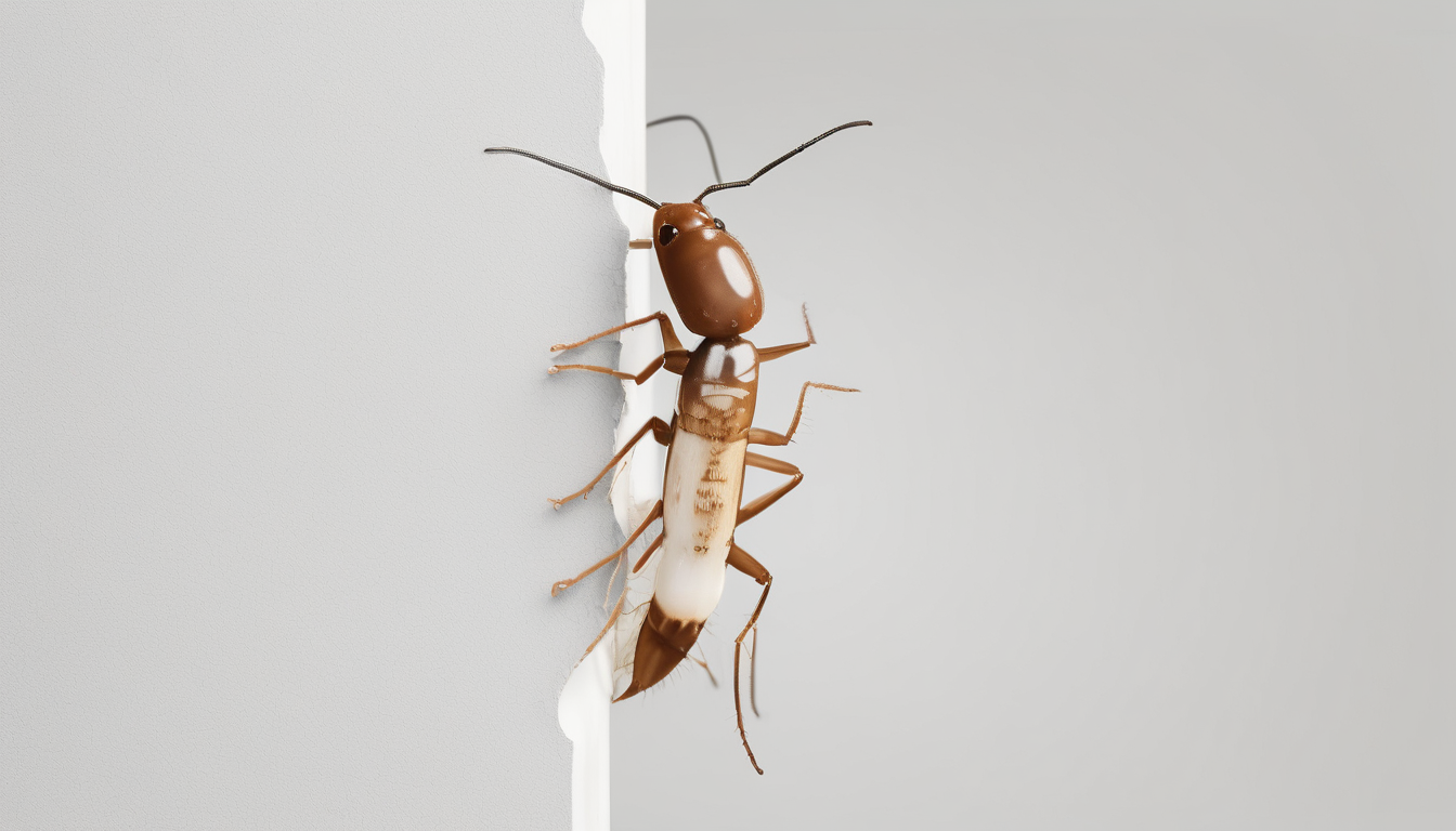 Signs You Need Termite Prevention Treatment - mud tubes on Dubai villa foundation