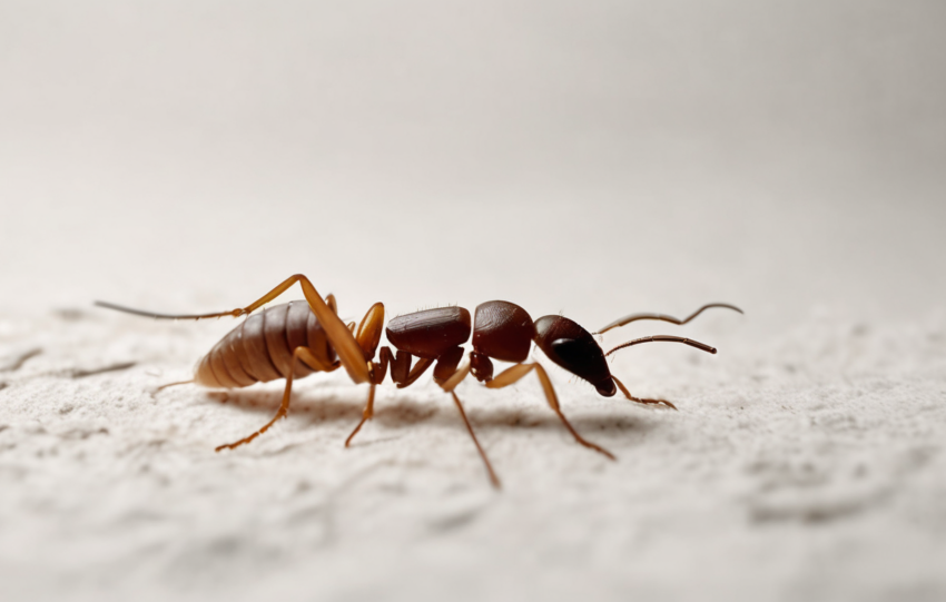 Subterranean Termite Control Methods in UAE - technician inspecting Dubai villa foundation