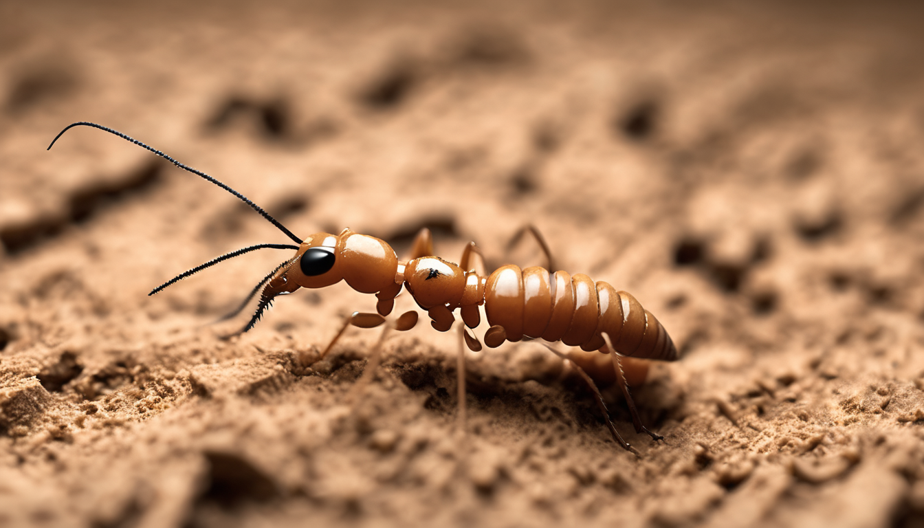 Subterranean Termite Control Methods in UAE - technician inspecting termite damage in Dubai villa