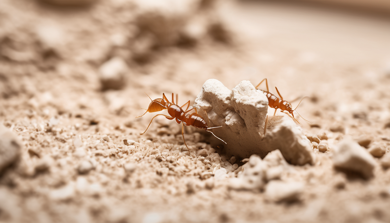 Subterranean Termite Control Methods in UAE Soils - technician applying termiticide around Dubai villa foundation