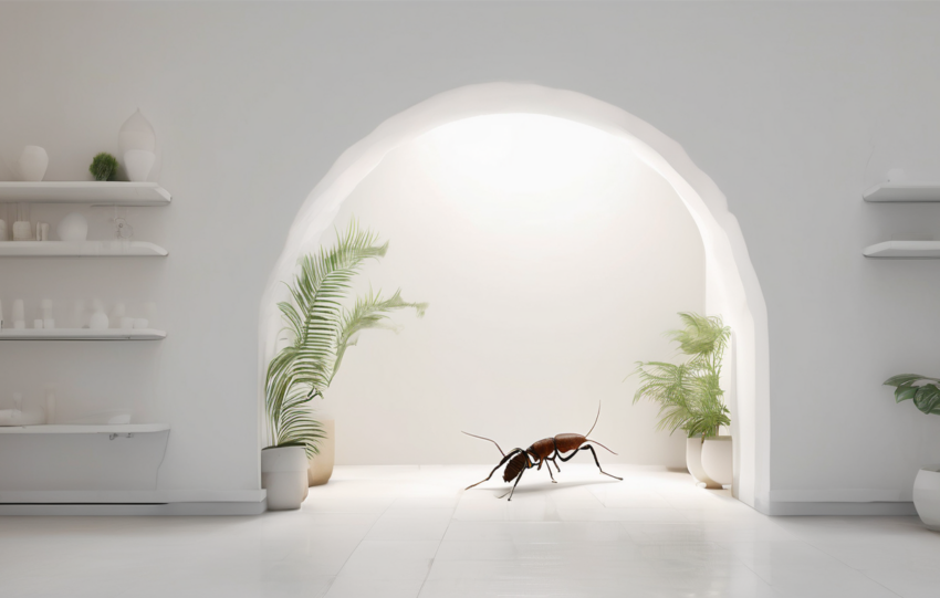 Subterranean Termite Treatment Methods Dubai - technician inspecting termite damage