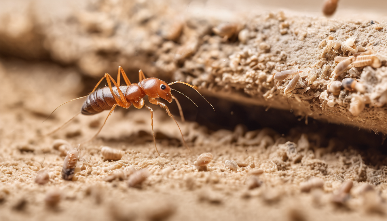 Subterranean Termite Treatment Methods in Dubai - technician applying termiticide