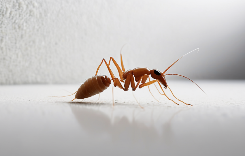 Subterranean Termite Treatment Methods in UAE - termite inspection and treatment demonstration