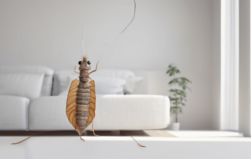 Termite Baiting System Installation Cost Dubai - professional technician installing bait stations around Dubai villa