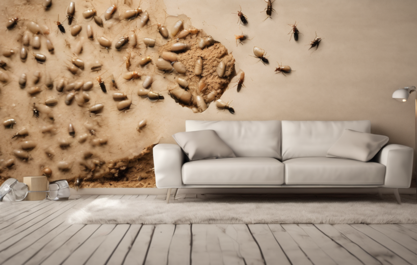 Termite Baiting System Installation Dubai Guide - professional technician installing underground monitoring station