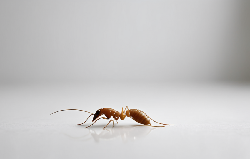 Termite Baiting System Installation Dubai Guide - technician installing station in Dubai villa garden