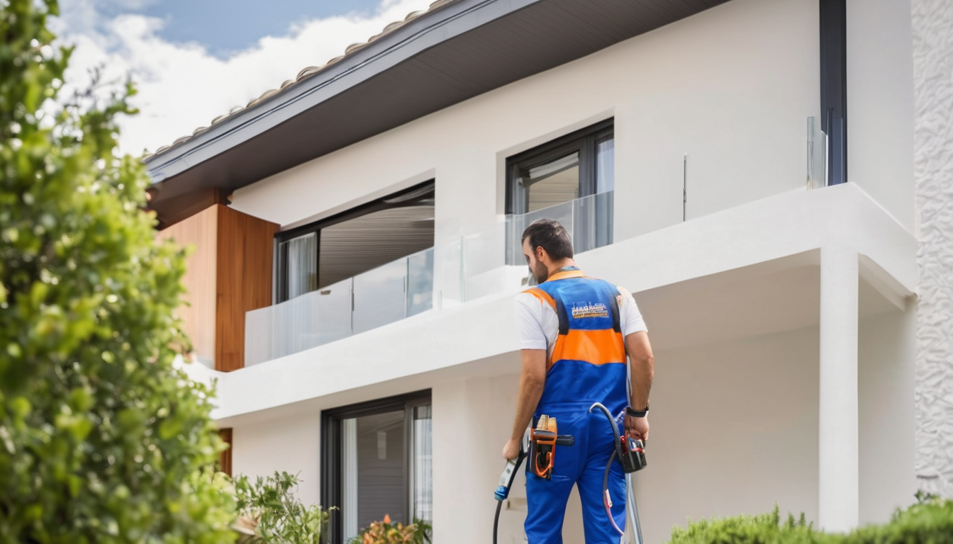 Termite Clearance Certificate Dubai - professional inspector examining wooden structure for termite evidence