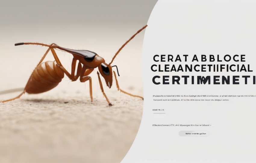 Termite Clearance Certificate Requirements Abu Dhabi - professional inspection and documentation process