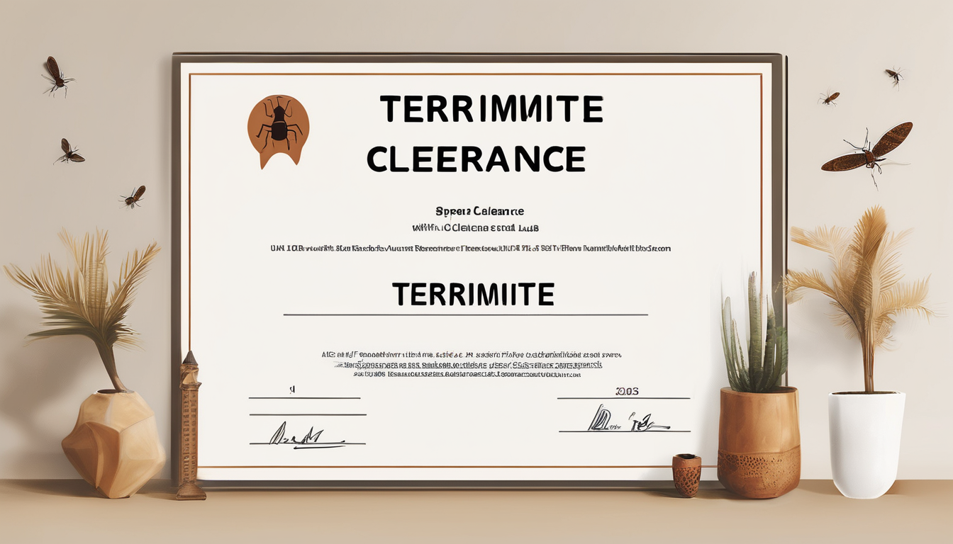 Termite Clearance Certificate Requirements UAE - professional inspector examining Dubai villa foundation