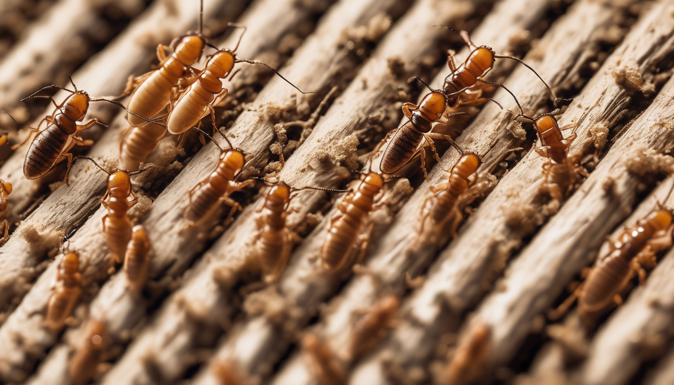 Termite Colony Structure and Caste System Explained - Dubai termite inspection diagram showing caste roles