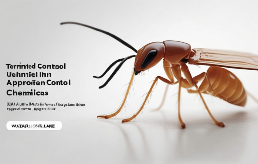 Termite Control Chemicals Approved in UAE - professional application equipment and safety protocols