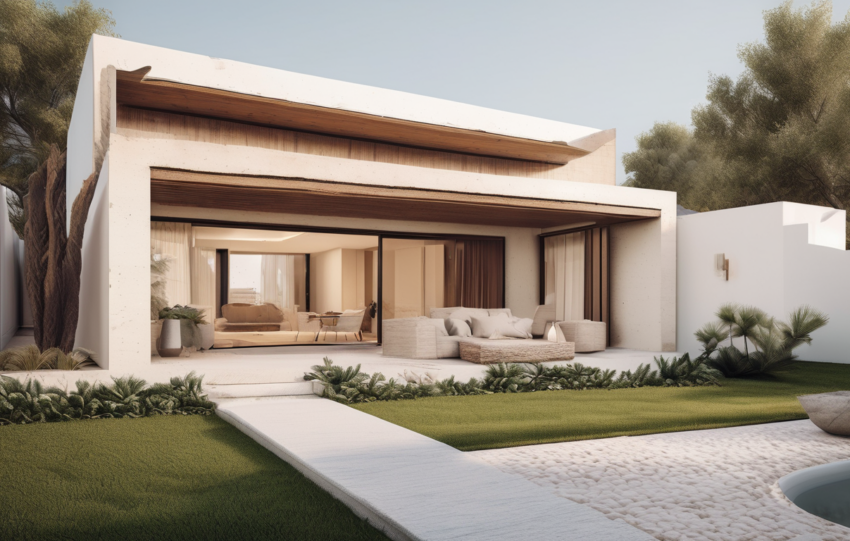 Termite Damage Signs and Identification Guide - mud tubes on Dubai villa foundation