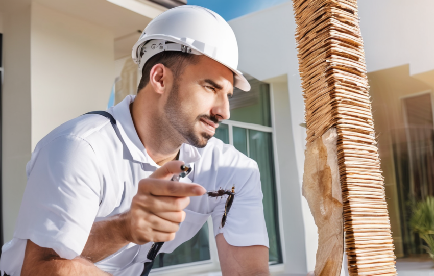 Termite Inspection Dubai Villas Professional Assessment - thermal imaging detection of termite activity