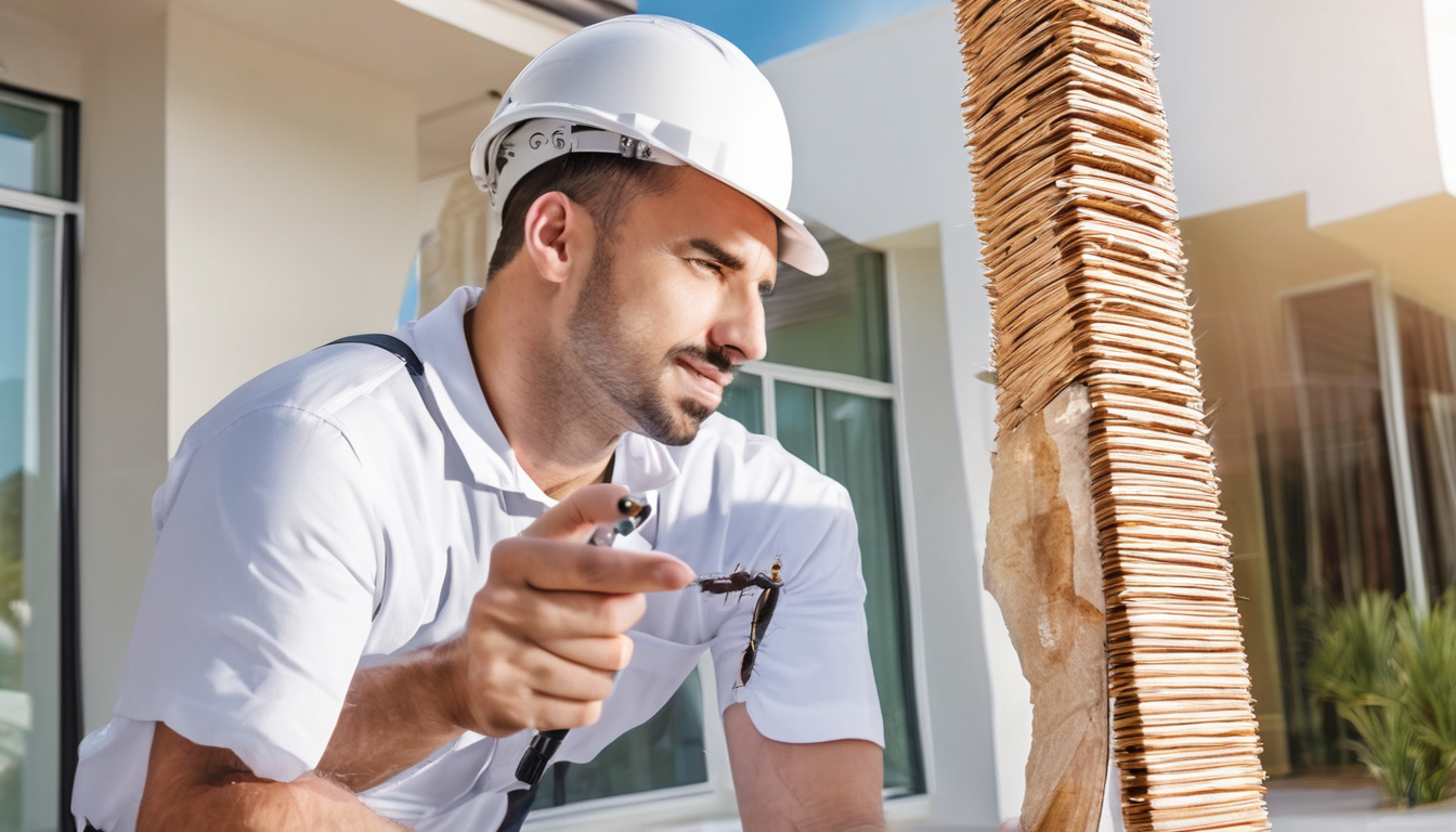 Termite Inspection Dubai Villas Professional Assessment - thermal imaging detection of termite activity