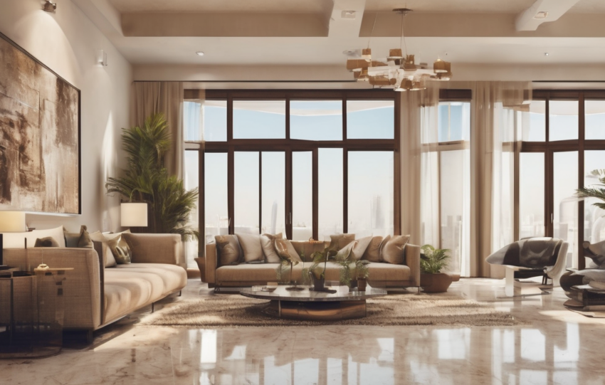 Termite Inspection Service Dubai Villas Cost Analysis - professional inspector checking villa foundation for termite activity with moisture meter