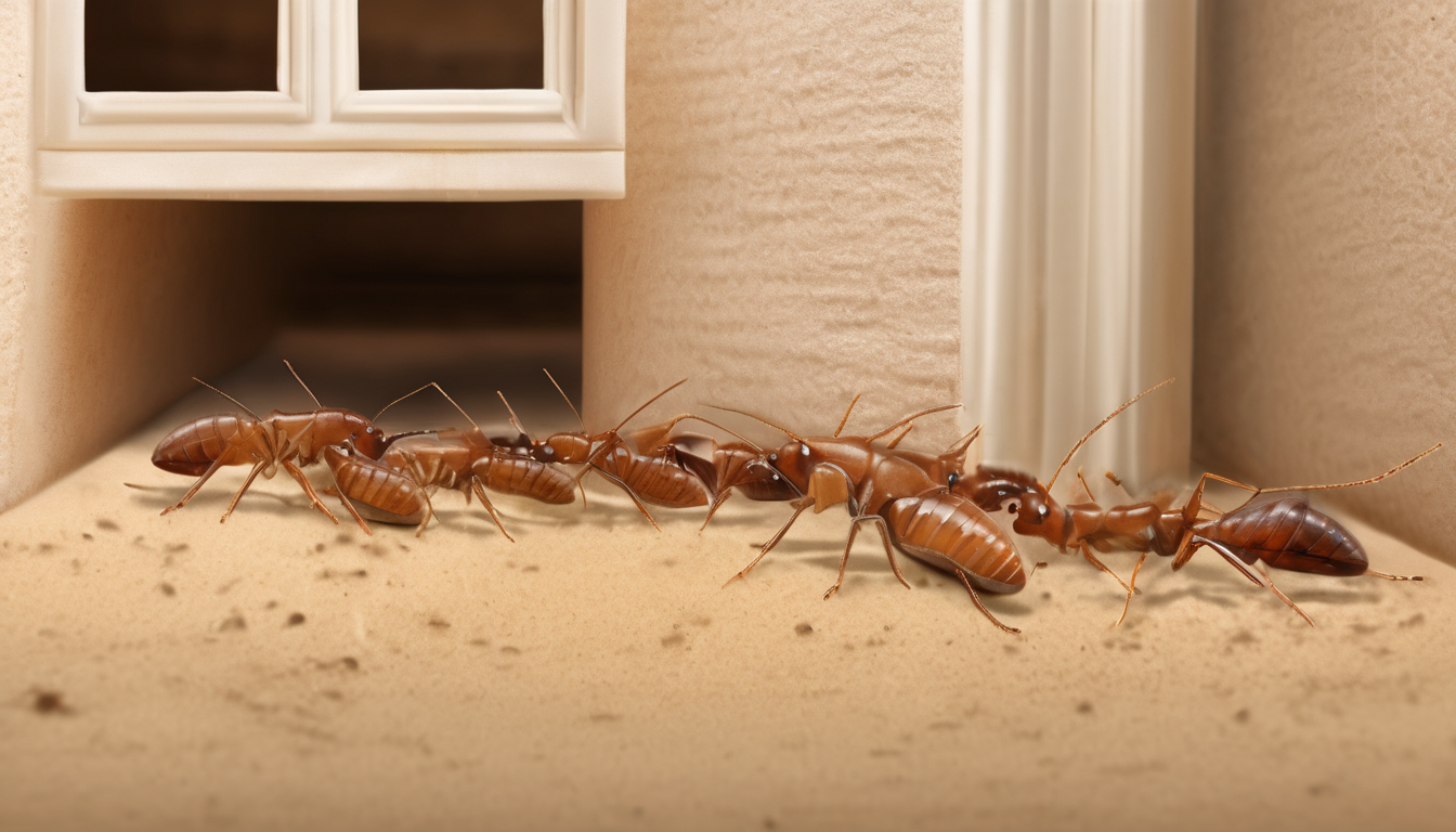 Termite Inspection Services for Sharjah Villas and professional assessment using thermal imaging technology