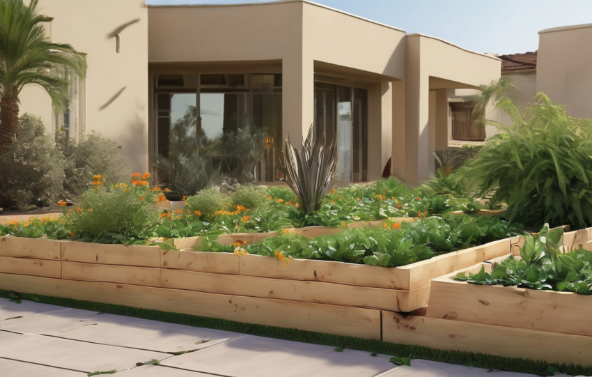 Termite-Resistant Garden Bed Preparation in Dubai - proper barrier installation techniques