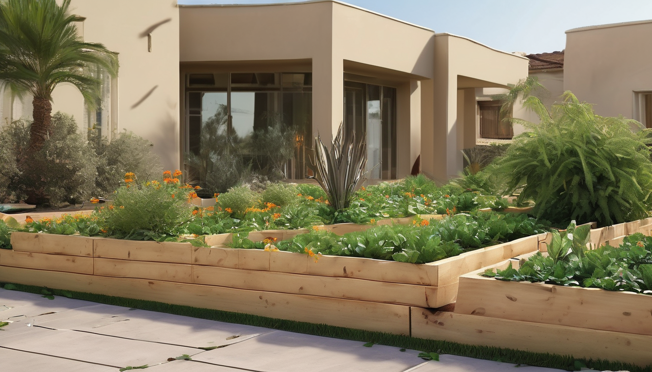 Termite-Resistant Garden Bed Preparation in Dubai - proper barrier installation techniques