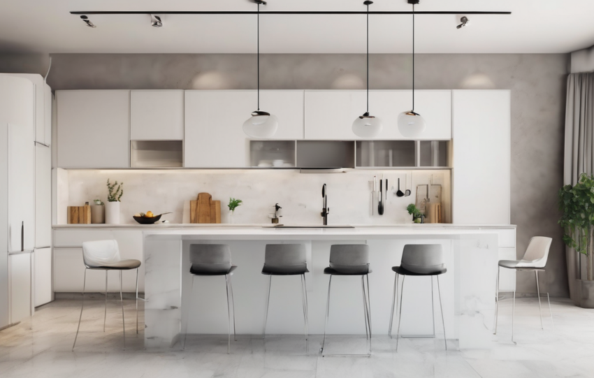 Termite Treatment Costs for Kitchen Cabinets in Dubai - professional technician inspecting cabinet damage