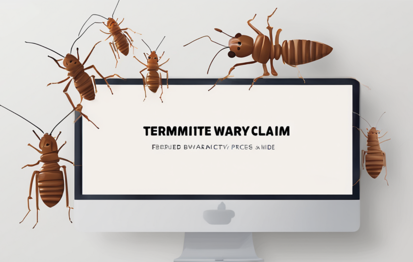 Termite Warranty Claim Process Step by Step - Dubai property inspection documentation